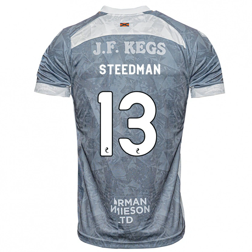 Danxen Damen Morgan Steedman #13 Hellgrau Auswärtstrikot Trikot 2026/27 T-Shirt Österreich