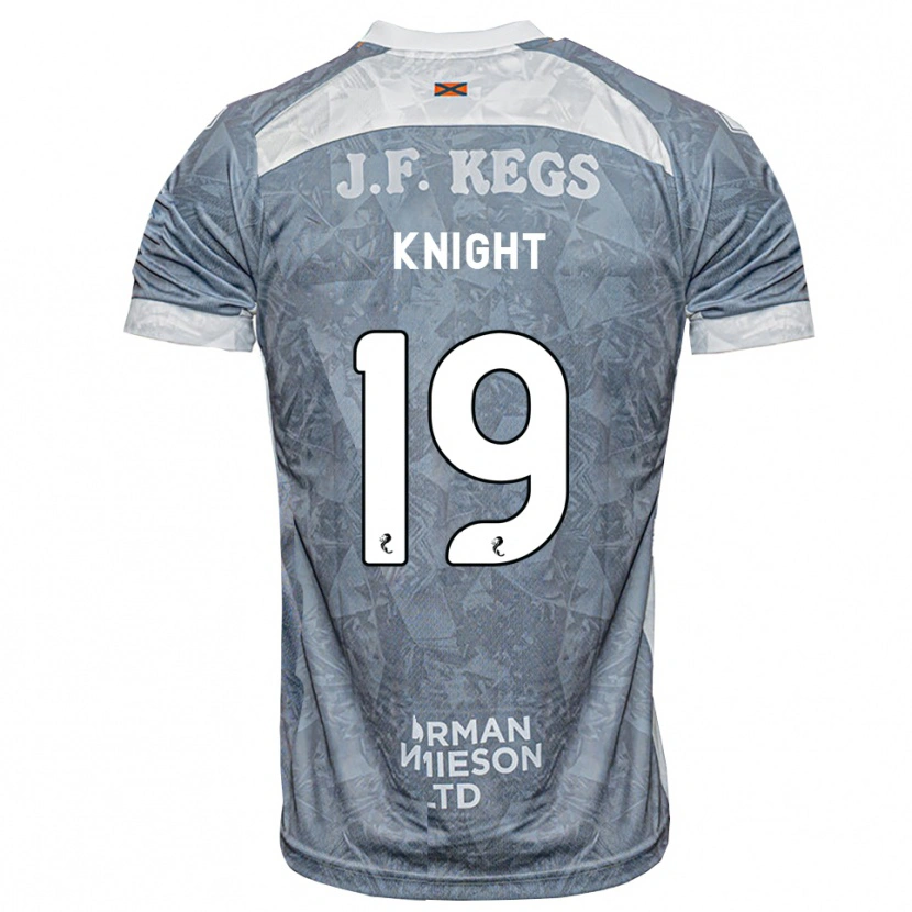 Danxen Damen Maya Knight #19 Hellgrau Auswärtstrikot Trikot 2026/27 T-Shirt Österreich