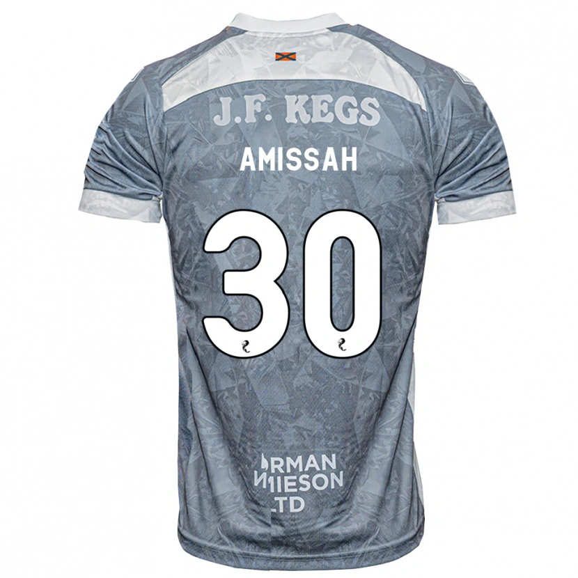 Danxen Damen Jordan Amissah #30 Hellgrau Auswärtstrikot Trikot 2026/27 T-Shirt Österreich