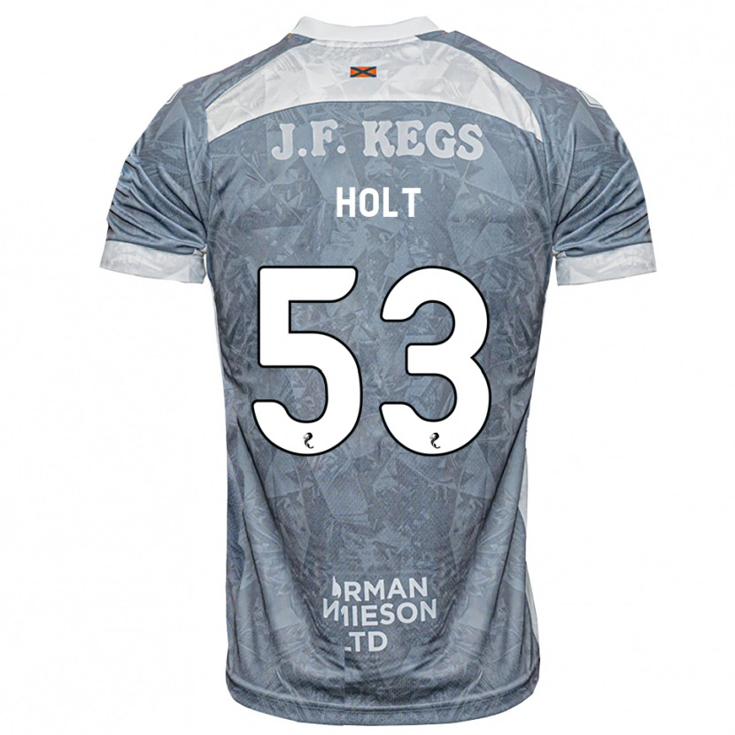 Danxen Damen Josh Holt #53 Hellgrau Auswärtstrikot Trikot 2026/27 T-Shirt Österreich