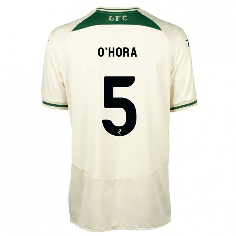 Danxen Damen Warren O'hora #5 Weiß Waldgrün Auswärtstrikot Trikot 2026/27 T-Shirt Österreich