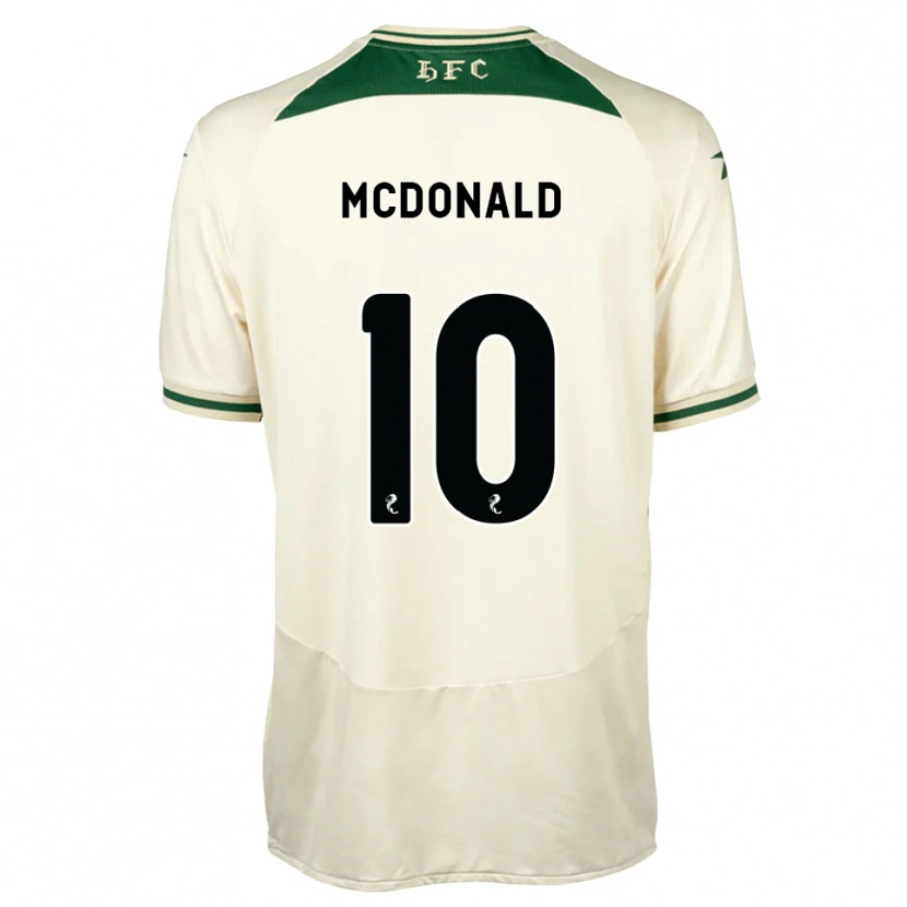 Danxen Damen Josh Mcdonald #10 Weiß Waldgrün Auswärtstrikot Trikot 2026/27 T-Shirt Österreich