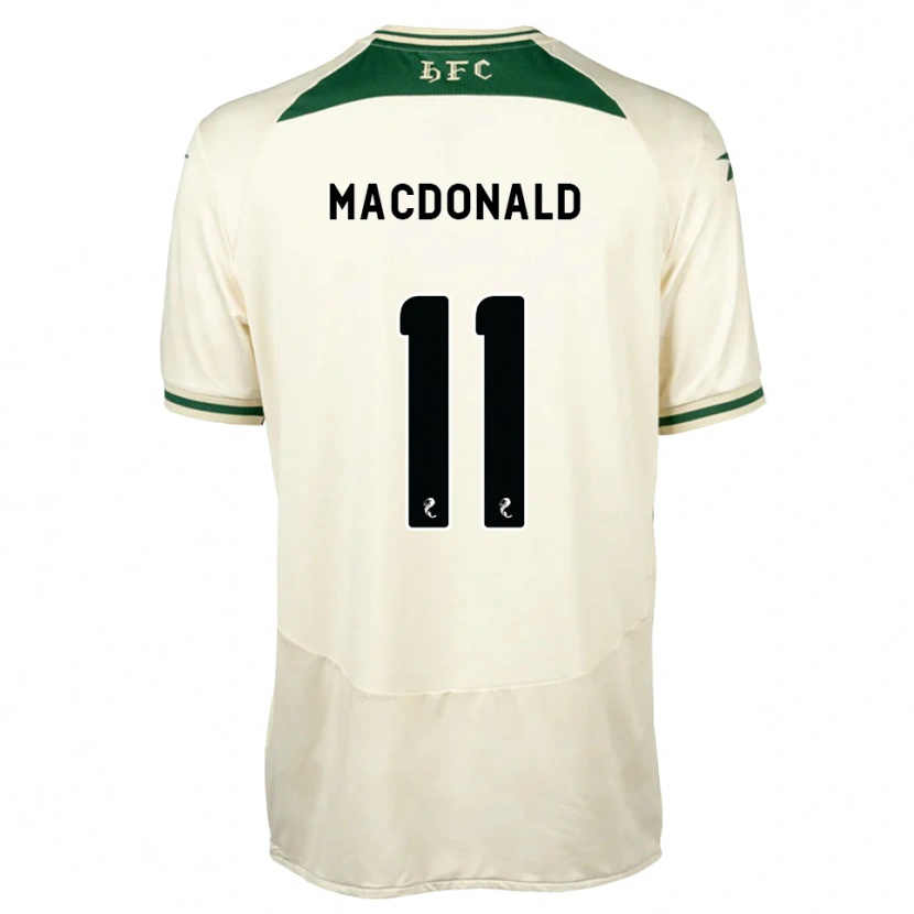 Danxen Damen Callum Macdonald #11 Weiß Waldgrün Auswärtstrikot Trikot 2026/27 T-Shirt Österreich