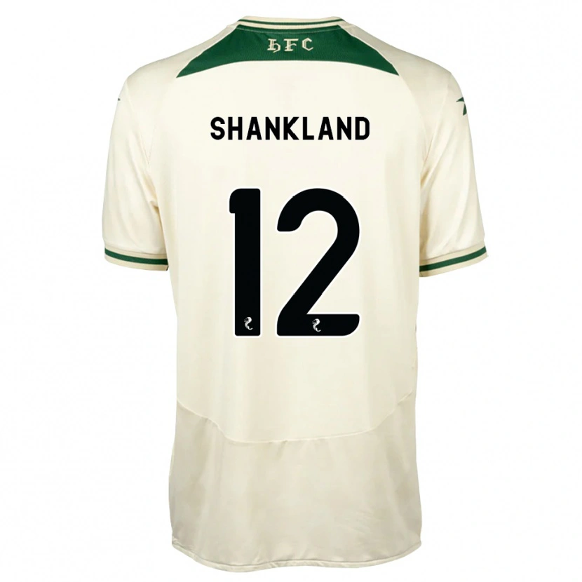 Danxen Damen Cole Shankland #12 Weiß Waldgrün Auswärtstrikot Trikot 2026/27 T-Shirt Österreich
