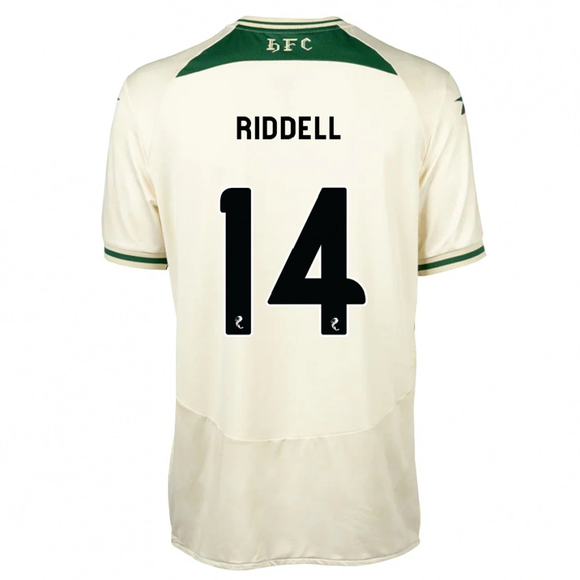 Danxen Damen Jaden Riddell #14 Weiß Waldgrün Auswärtstrikot Trikot 2026/27 T-Shirt Österreich