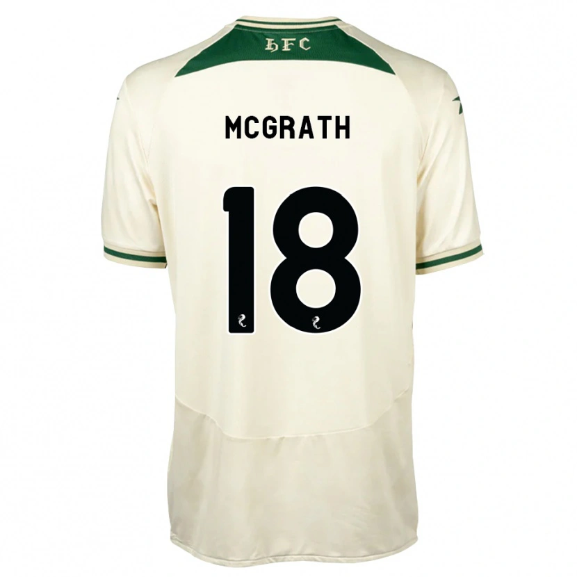 Danxen Damen Joseph Mcgrath #18 Weiß Waldgrün Auswärtstrikot Trikot 2026/27 T-Shirt Österreich