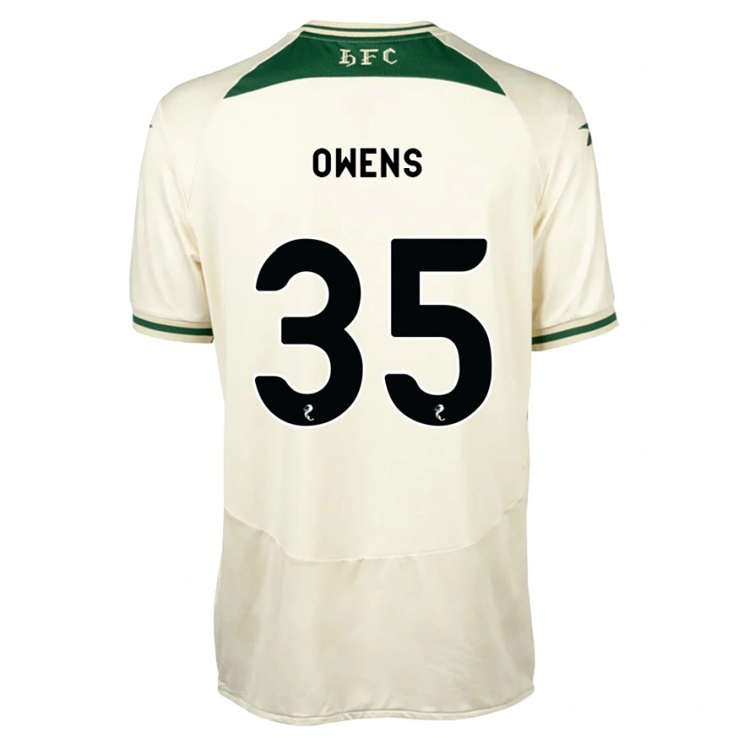 Danxen Damen Freddie Owens #35 Weiß Waldgrün Auswärtstrikot Trikot 2026/27 T-Shirt Österreich