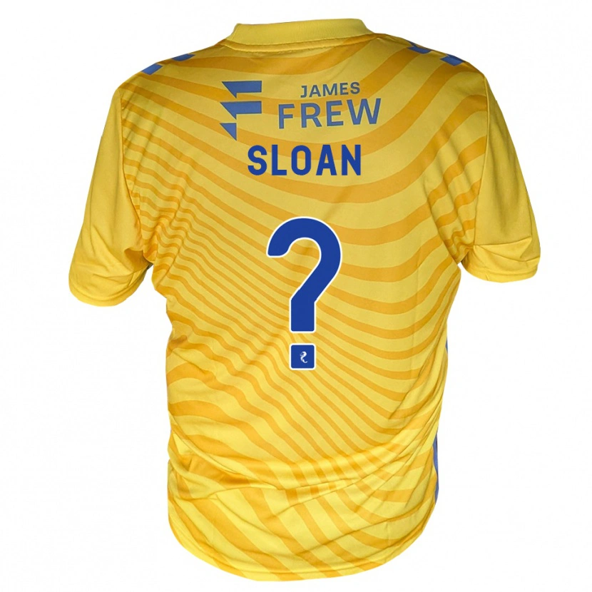 Danxen Damen Lauren Sloan #0 Königsblau Gelb Auswärtstrikot Trikot 2026/27 T-Shirt Österreich