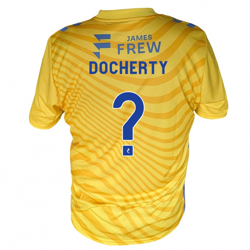 Danxen Damen Clare Docherty #0 Königsblau Gelb Auswärtstrikot Trikot 2026/27 T-Shirt Österreich