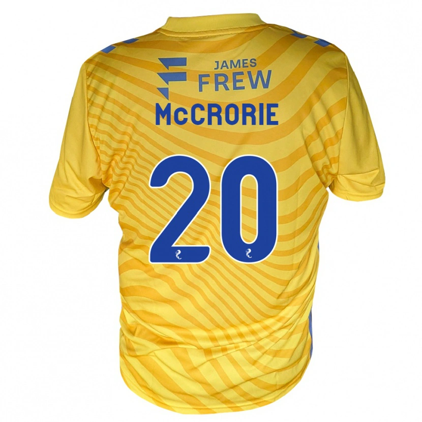 Danxen Damen Robby Mccrorie #20 Königsblau Gelb Auswärtstrikot Trikot 2026/27 T-Shirt Österreich