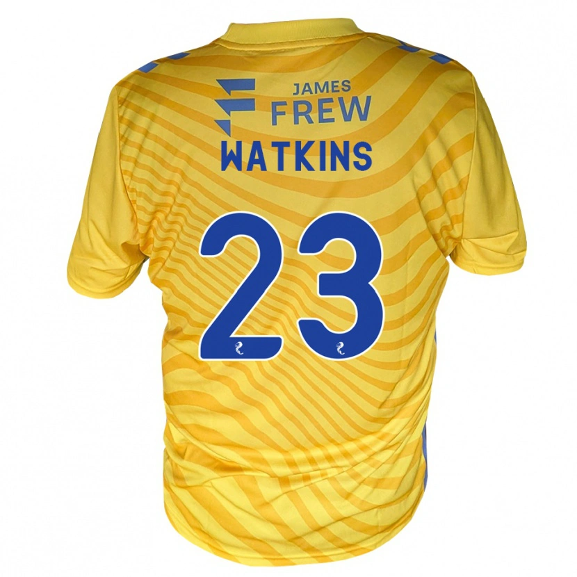 Danxen Damen Marley Watkins #23 Königsblau Gelb Auswärtstrikot Trikot 2026/27 T-Shirt Österreich