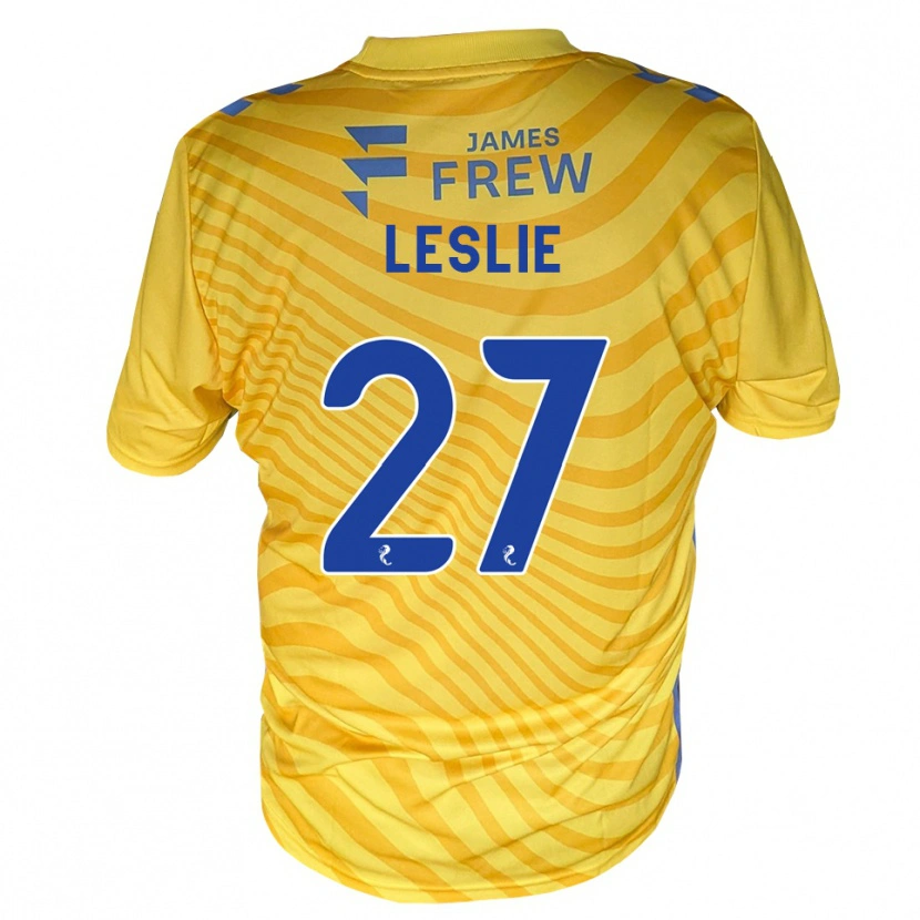 Danxen Damen Kian Leslie #27 Königsblau Gelb Auswärtstrikot Trikot 2026/27 T-Shirt Österreich