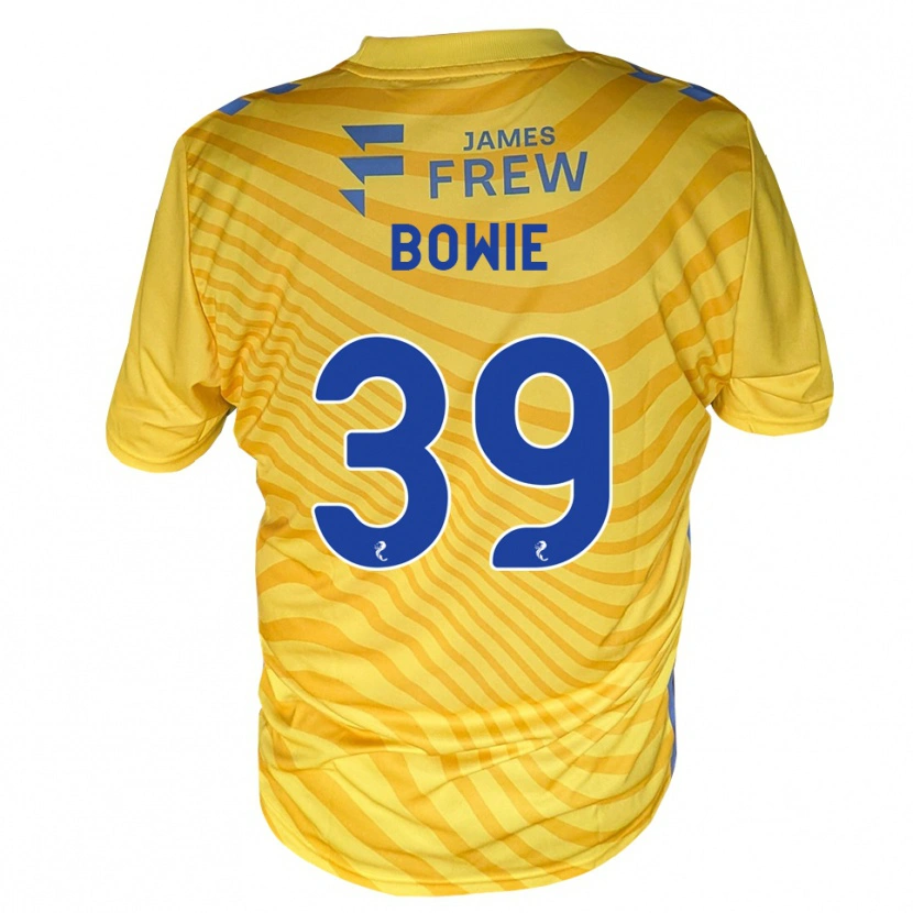 Danxen Damen Euan Bowie #39 Königsblau Gelb Auswärtstrikot Trikot 2026/27 T-Shirt Österreich