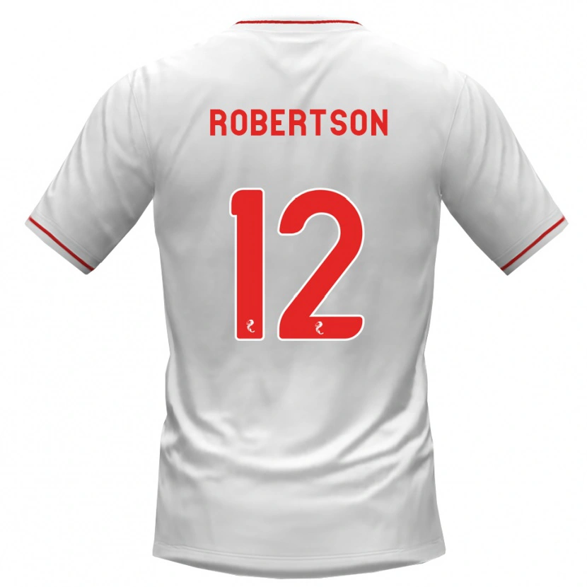 Danxen Damen Mitchell Robertson #12 Weiß Rot Auswärtstrikot Trikot 2026/27 T-Shirt Österreich