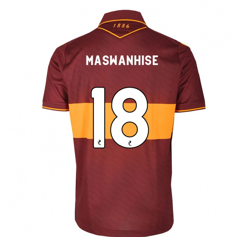 Danxen Damen Tawanda Maswanhise #18 Orange Maroon Auswärtstrikot Trikot 2026/27 T-Shirt Österreich