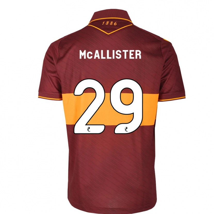 Danxen Damen Zander Mcallister #29 Orange Maroon Auswärtstrikot Trikot 2026/27 T-Shirt Österreich