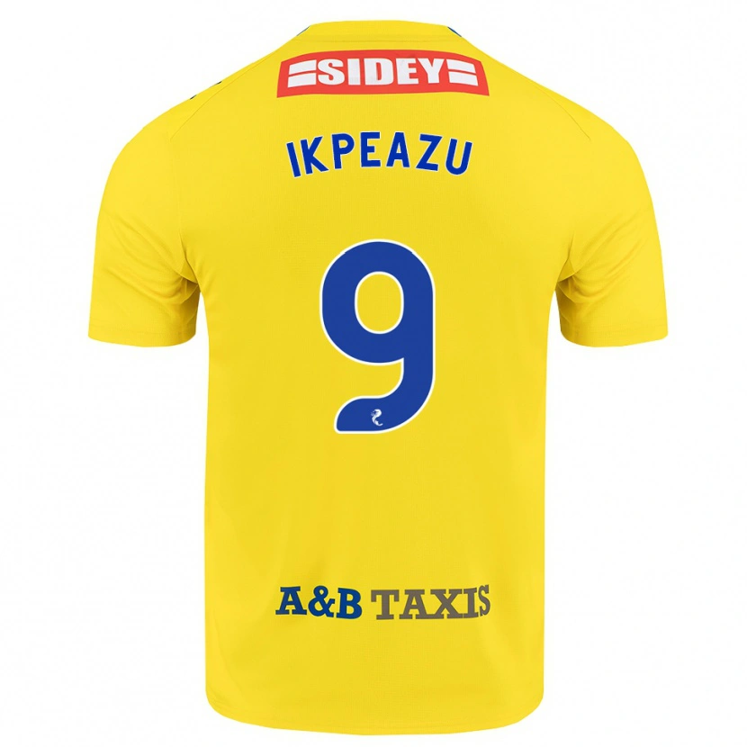 Danxen Damen Uche Ikpeazu #9 Gelb Blau Schwarz Auswärtstrikot Trikot 2026/27 T-Shirt Österreich