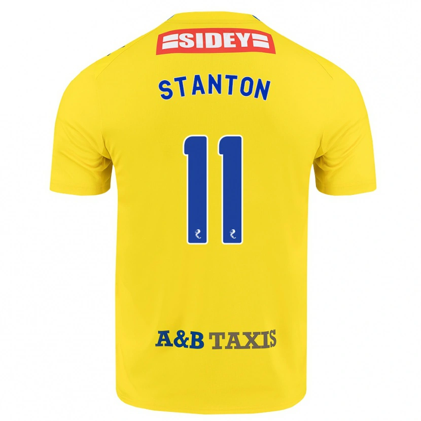 Danxen Damen Sam Stanton #11 Gelb Blau Schwarz Auswärtstrikot Trikot 2026/27 T-Shirt Österreich