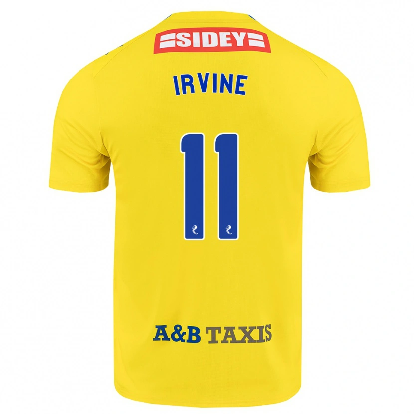 Danxen Damen Niamh Irvine #11 Gelb Blau Schwarz Auswärtstrikot Trikot 2026/27 T-Shirt Österreich
