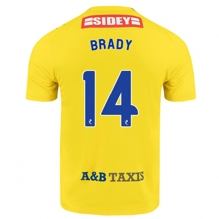 Danxen Damen Scarlett Brady #14 Gelb Blau Schwarz Auswärtstrikot Trikot 2026/27 T-Shirt Österreich