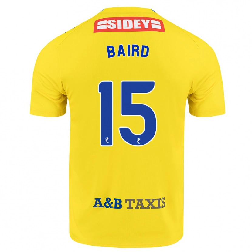 Danxen Damen Jack Baird #15 Gelb Blau Schwarz Auswärtstrikot Trikot 2026/27 T-Shirt Österreich