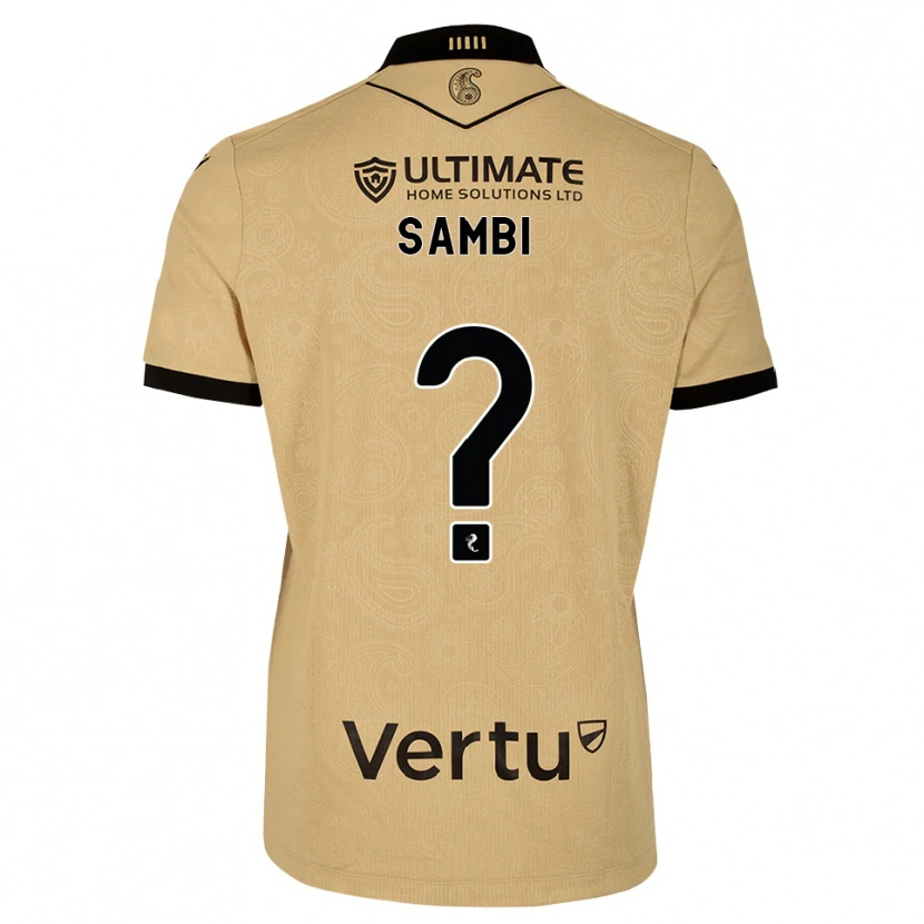 Danxen Damen Jaspreet Sambi #0 Burlywood Schwarz Auswärtstrikot Trikot 2026/27 T-Shirt Österreich
