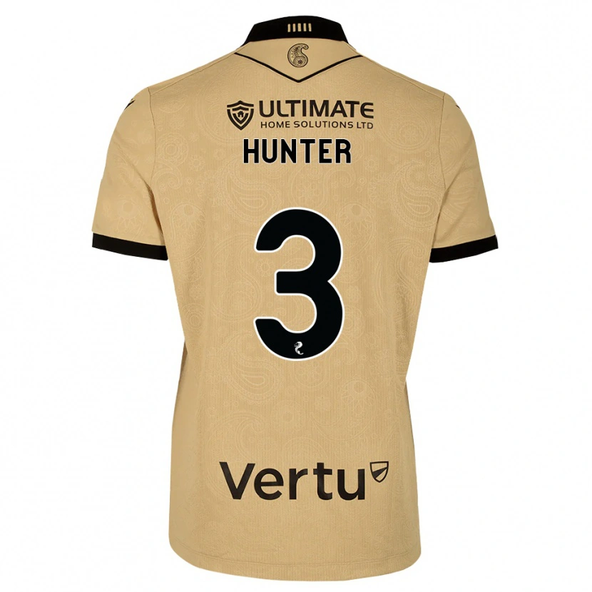Danxen Damen Lyle Hunter #3 Burlywood Schwarz Auswärtstrikot Trikot 2026/27 T-Shirt Österreich