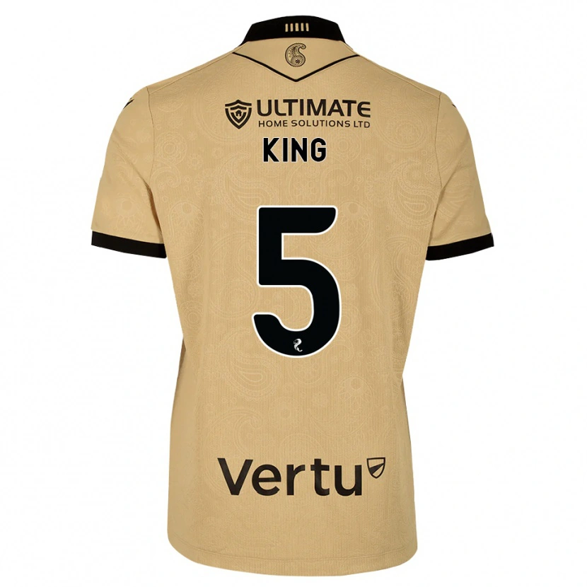 Danxen Damen Richard King #5 Burlywood Schwarz Auswärtstrikot Trikot 2026/27 T-Shirt Österreich