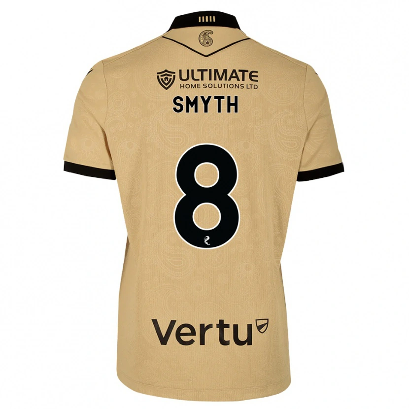 Danxen Damen Oisin Smyth #8 Burlywood Schwarz Auswärtstrikot Trikot 2026/27 T-Shirt Österreich