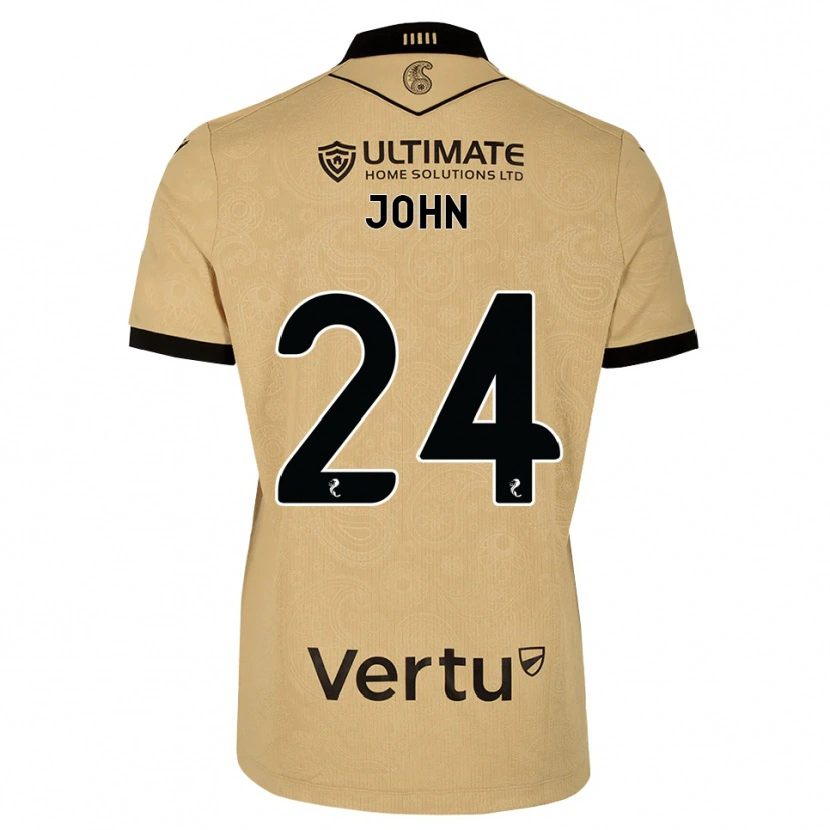 Danxen Damen Declan John #24 Burlywood Schwarz Auswärtstrikot Trikot 2026/27 T-Shirt Österreich