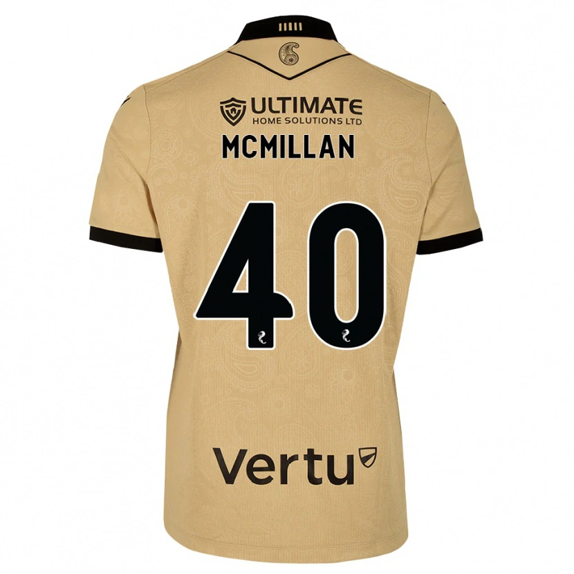 Danxen Damen Caiden Mcmillan #40 Burlywood Schwarz Auswärtstrikot Trikot 2026/27 T-Shirt Österreich