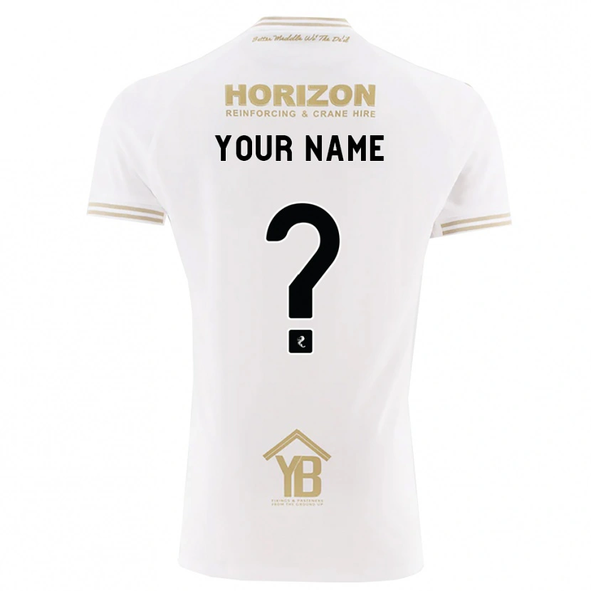 Danxen Damen Ihren Namen #0 Weizen Weiß Auswärtstrikot Trikot 2026/27 T-Shirt Österreich