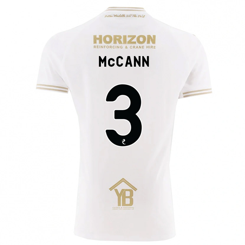 Danxen Damen Leon Mccann #3 Weizen Weiß Auswärtstrikot Trikot 2026/27 T-Shirt Österreich