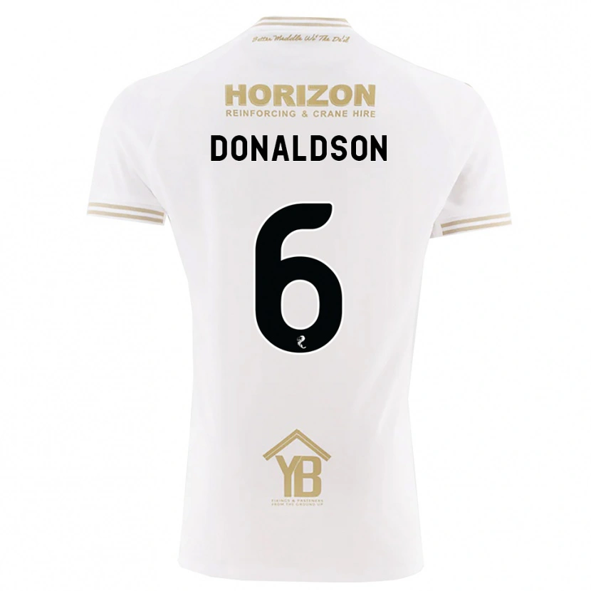 Danxen Damen Coll Donaldson #6 Weizen Weiß Auswärtstrikot Trikot 2026/27 T-Shirt Österreich