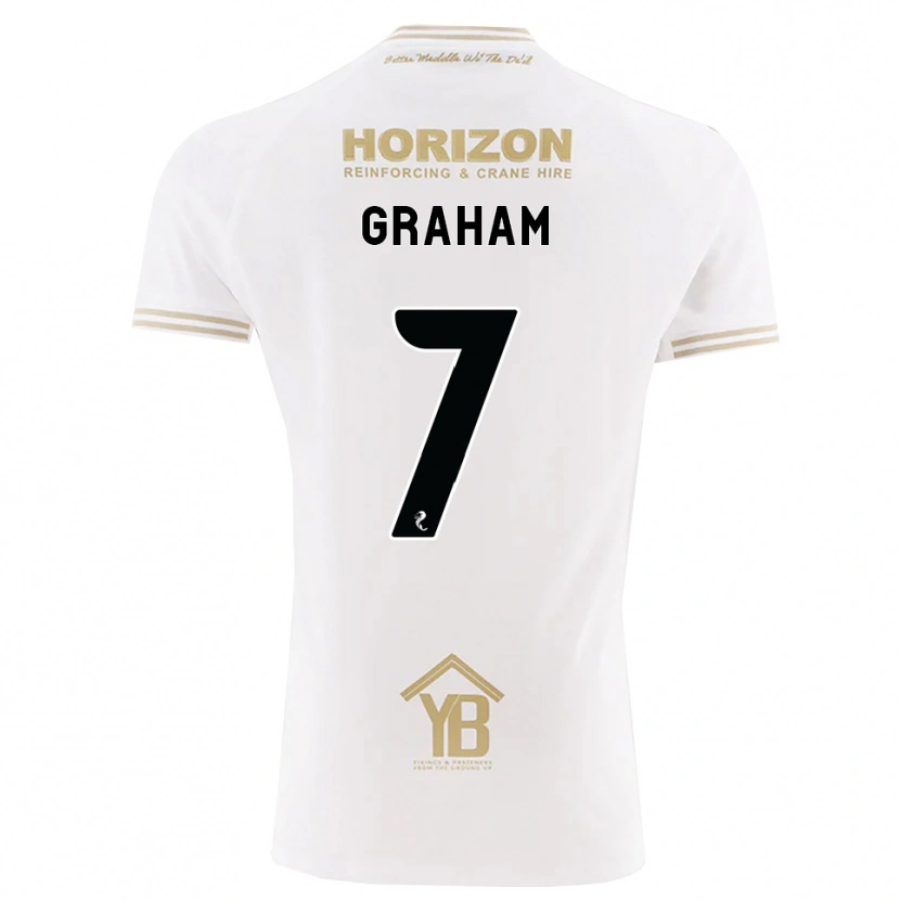 Danxen Damen Brian Graham #7 Weizen Weiß Auswärtstrikot Trikot 2026/27 T-Shirt Österreich