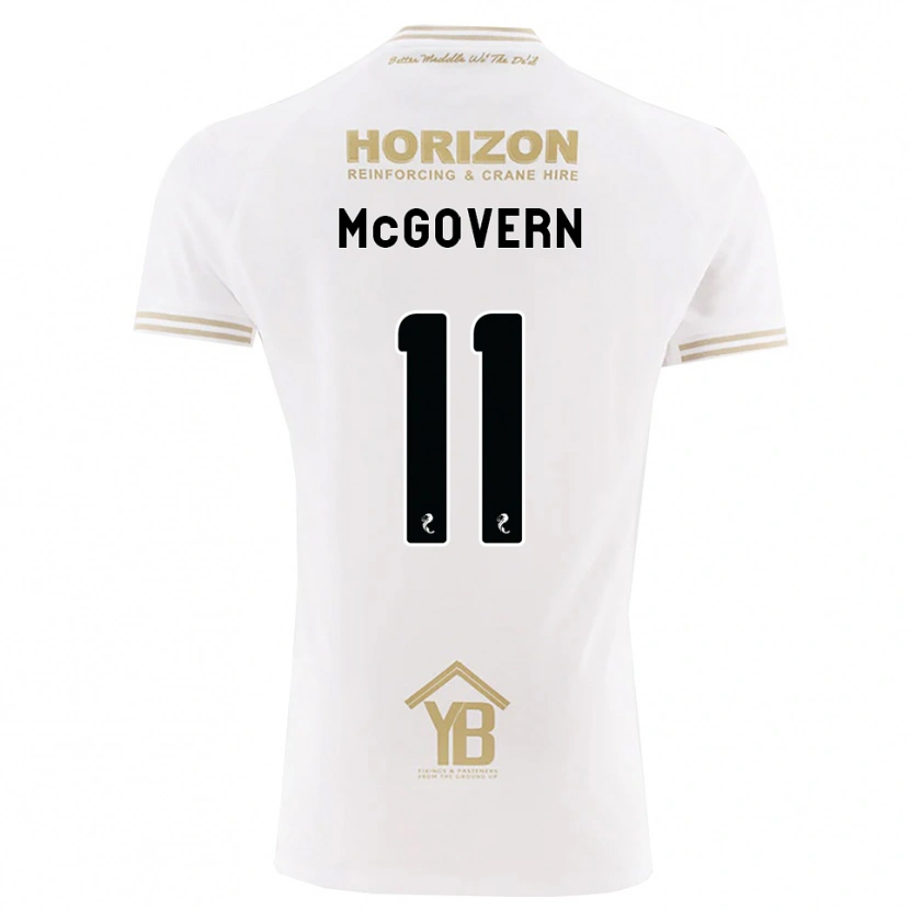 Danxen Damen Paul Mcgovern #11 Weizen Weiß Auswärtstrikot Trikot 2026/27 T-Shirt Österreich