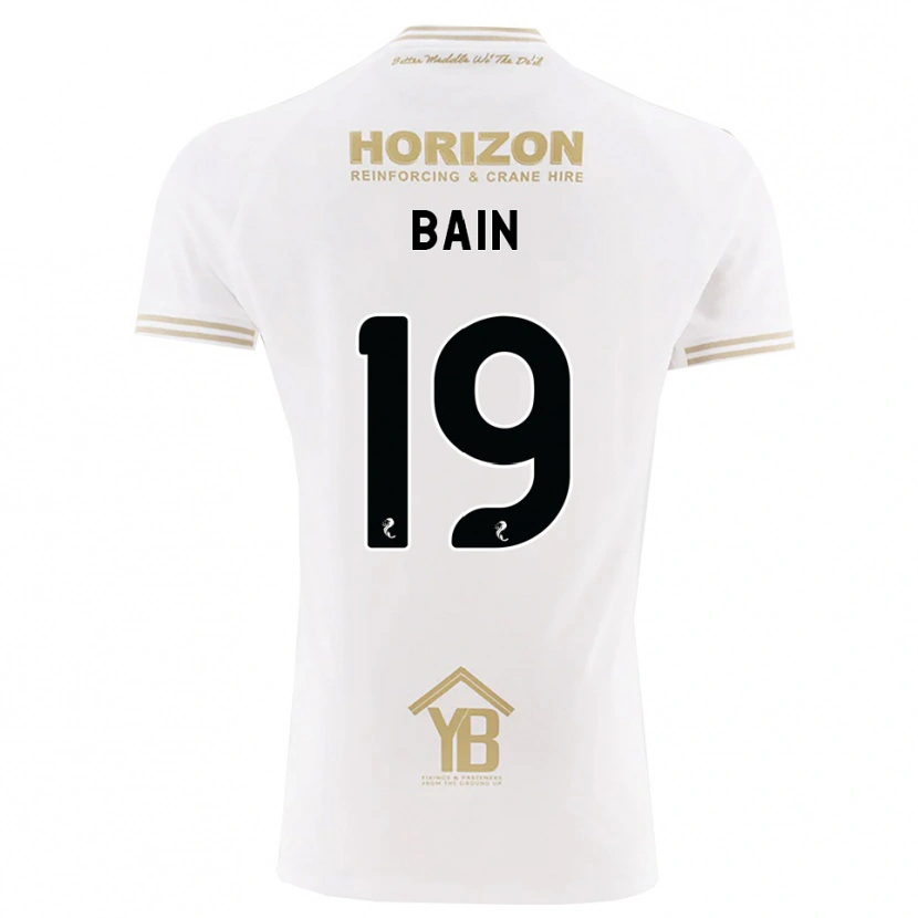Danxen Damen Scott Bain #19 Weizen Weiß Auswärtstrikot Trikot 2026/27 T-Shirt Österreich