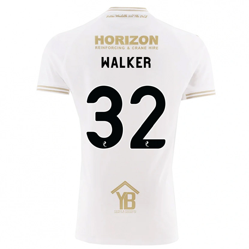 Danxen Damen Rhys Walker #32 Weizen Weiß Auswärtstrikot Trikot 2026/27 T-Shirt Österreich