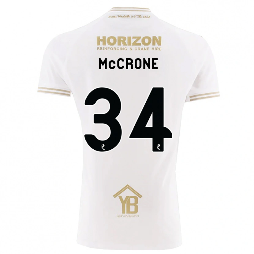 Danxen Damen Caelan Mccrone #34 Weizen Weiß Auswärtstrikot Trikot 2026/27 T-Shirt Österreich