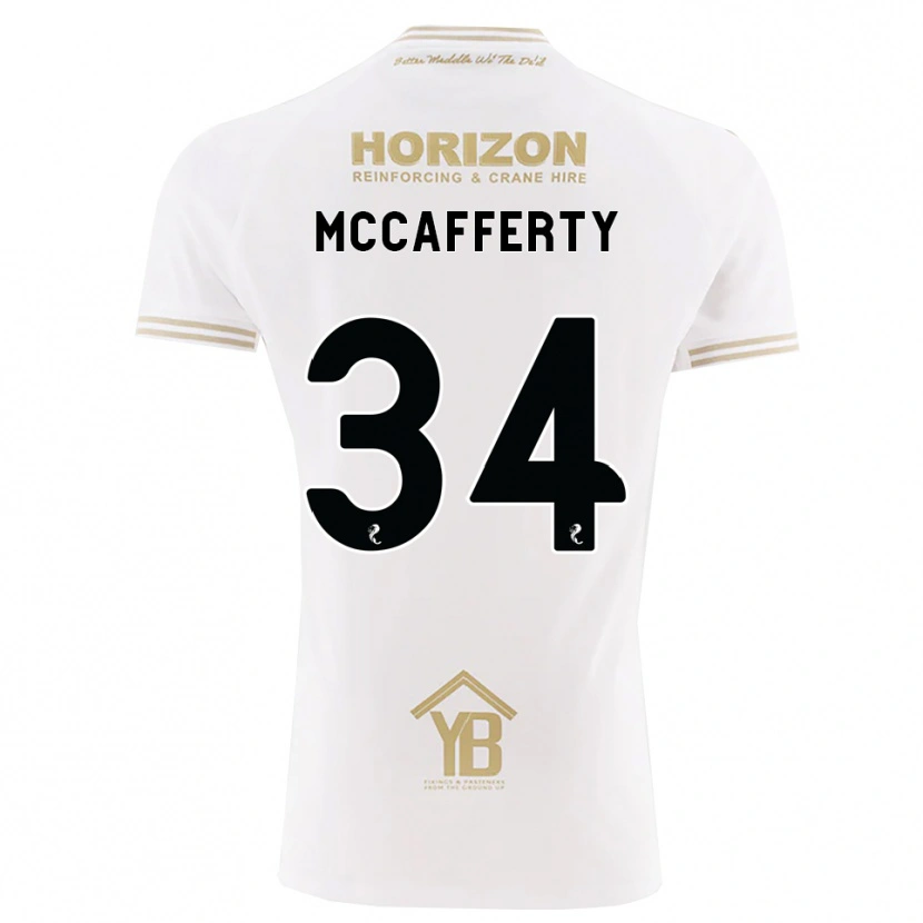 Danxen Damen Flynn Mccafferty #34 Weizen Weiß Auswärtstrikot Trikot 2026/27 T-Shirt Österreich