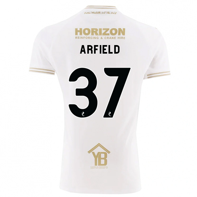 Danxen Damen Scott Arfield #37 Weizen Weiß Auswärtstrikot Trikot 2026/27 T-Shirt Österreich