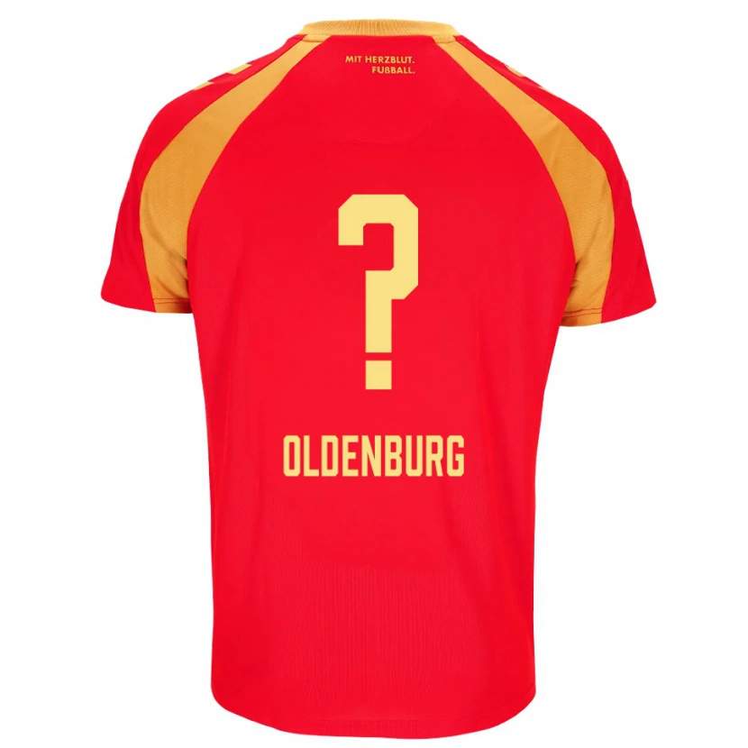 Danxen Damen Leon Oldenburg #0 Rot Orange Schwarz Auswärtstrikot Trikot 2026/27 T-Shirt Österreich