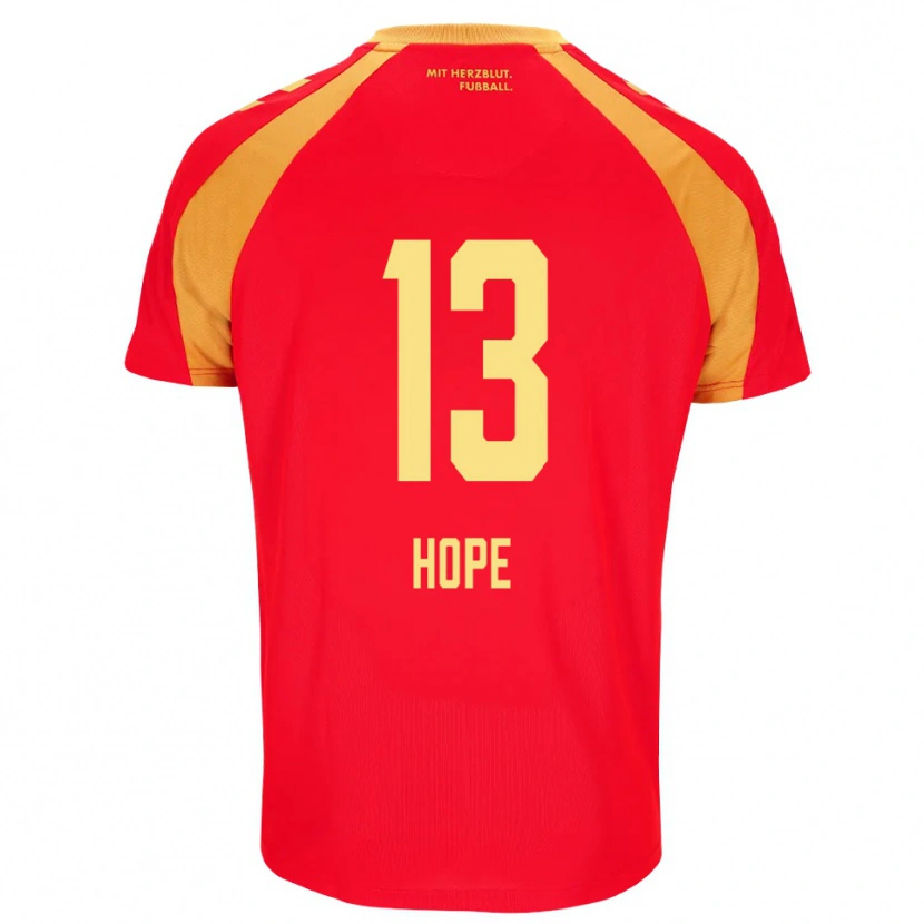 Danxen Damen Tyler Hope #13 Rot Orange Schwarz Auswärtstrikot Trikot 2026/27 T-Shirt Österreich