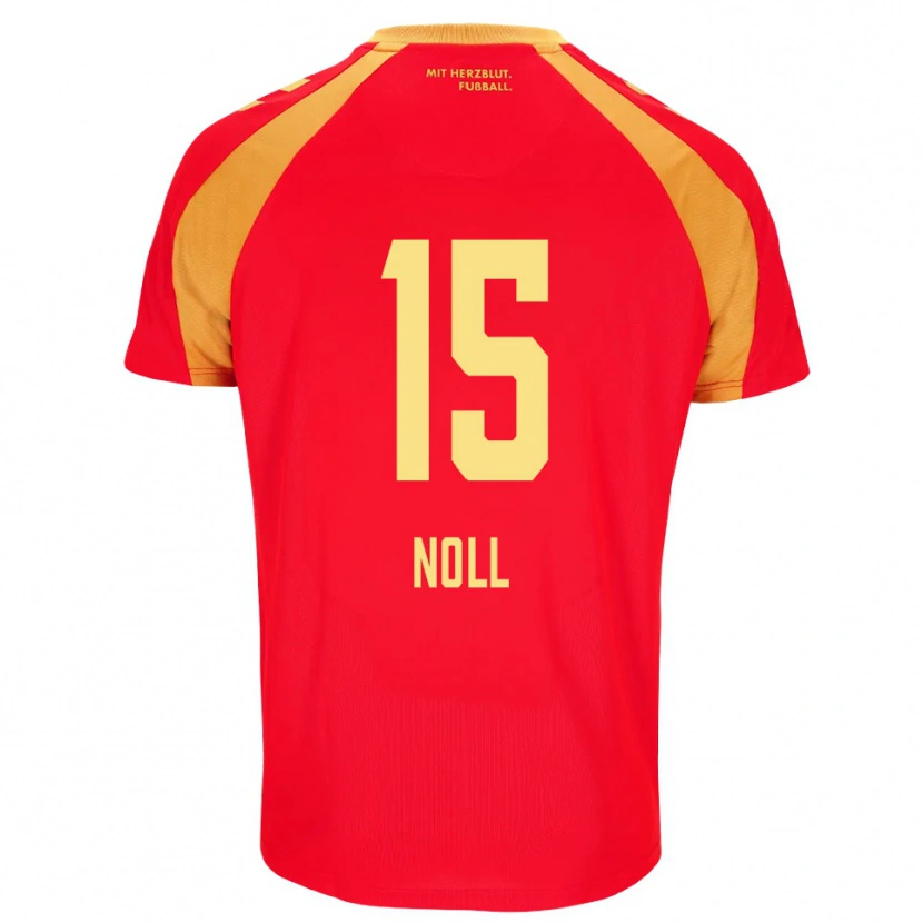 Danxen Damen Nahuel Noll #15 Rot Orange Schwarz Auswärtstrikot Trikot 2026/27 T-Shirt Österreich