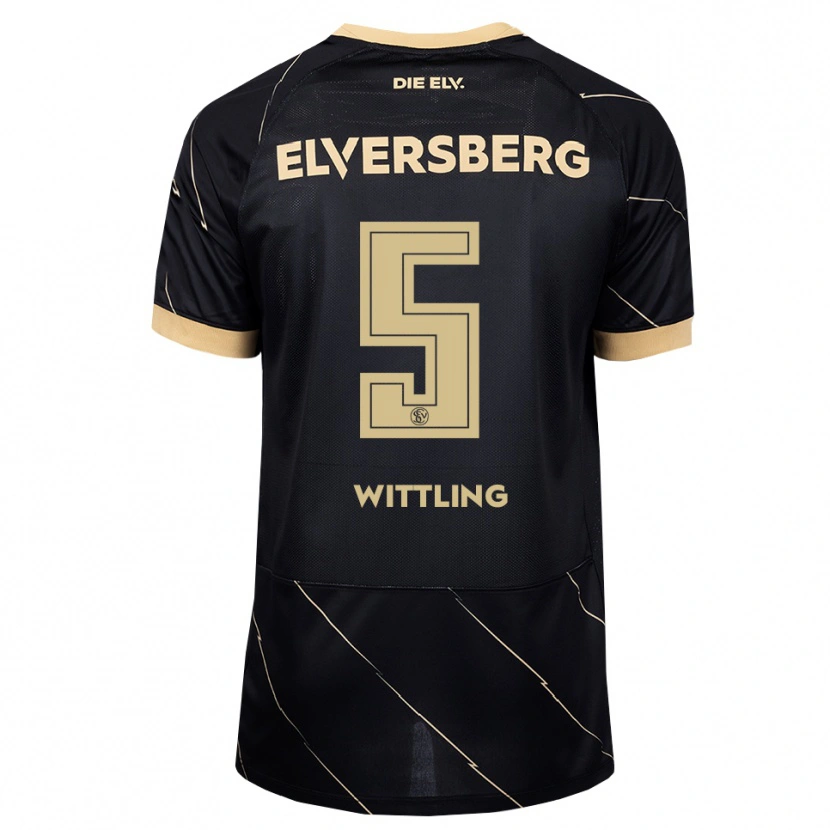 Danxen Damen Emilia Wittling #5 Schwarz Braun Auswärtstrikot Trikot 2026/27 T-Shirt Österreich