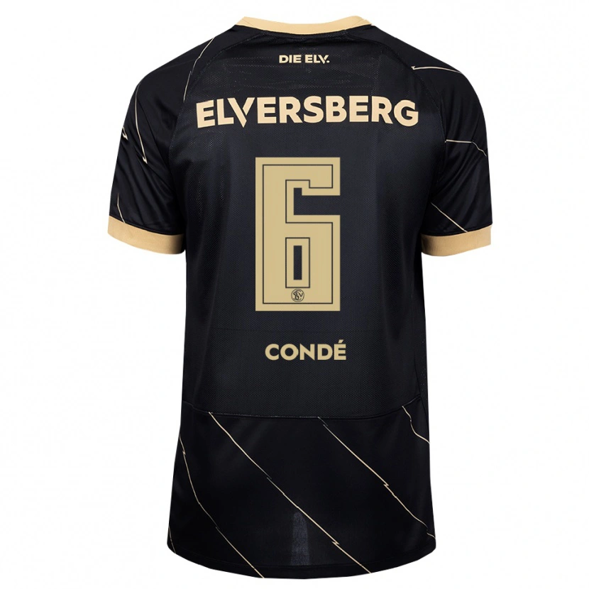 Danxen Damen Amara Condé #6 Schwarz Braun Auswärtstrikot Trikot 2026/27 T-Shirt Österreich
