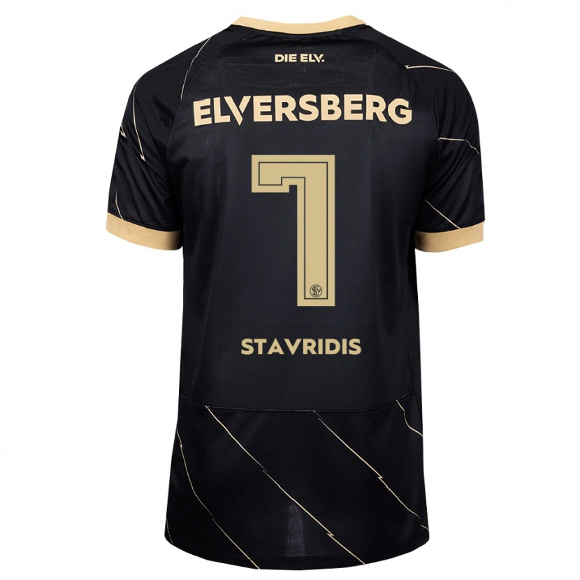 Danxen Damen Angelos Stavridis #7 Schwarz Braun Auswärtstrikot Trikot 2026/27 T-Shirt Österreich