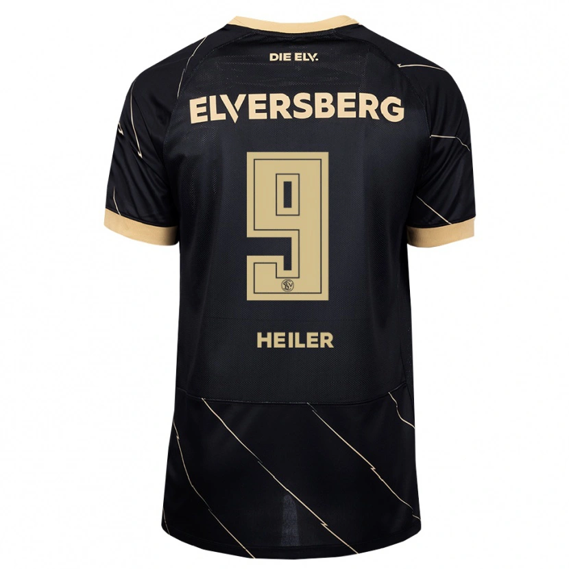 Danxen Damen Luca Heiler #9 Schwarz Braun Auswärtstrikot Trikot 2026/27 T-Shirt Österreich