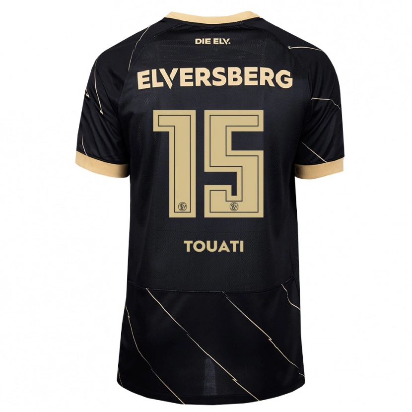 Danxen Damen Naserdine Touati #15 Schwarz Braun Auswärtstrikot Trikot 2026/27 T-Shirt Österreich