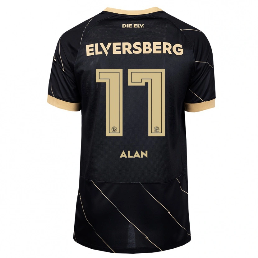 Danxen Damen Alan Rodriguez #17 Schwarz Braun Auswärtstrikot Trikot 2026/27 T-Shirt Österreich
